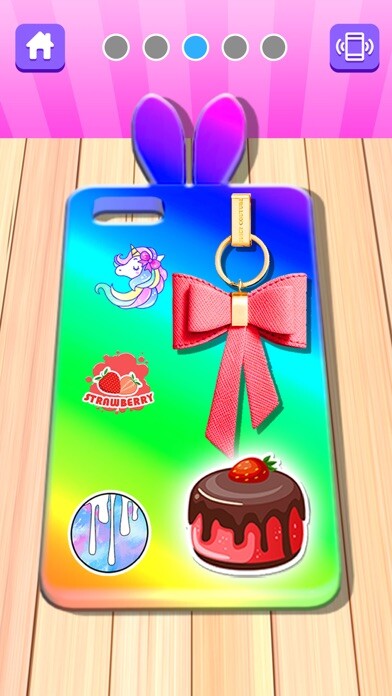 Emulate iPhone app Pop It Phone Case DIY Games using MyAndroid