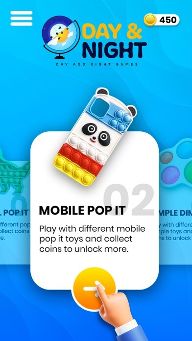 Emulate iPhone app Pop It Pop Up Phone Case DIY using MyAndroid