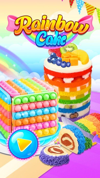 Emulate iPhone app Pop It Rainbow Cake using MyAndroid Emulate iPhone app Pop It Rainbow Cake using MyAndroid