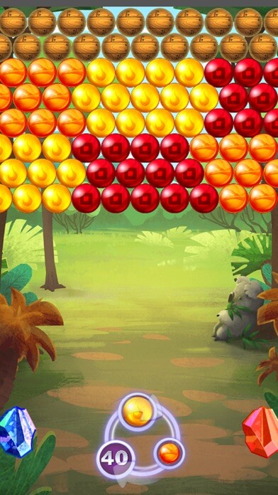 Emulate iPhone app Pop Jungle Mania using MyAndroid