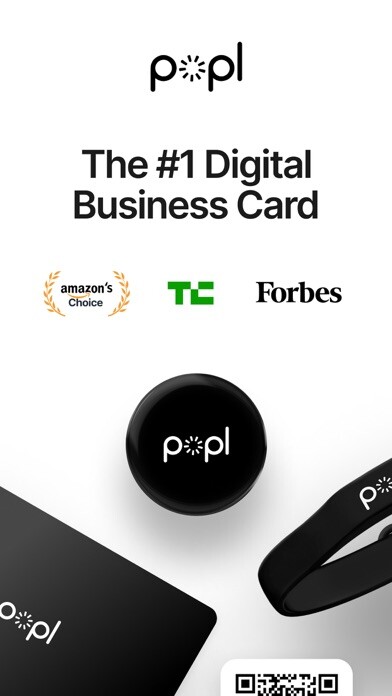 Emulate iPhone app Popl - Digital Business Card using MyAndroid