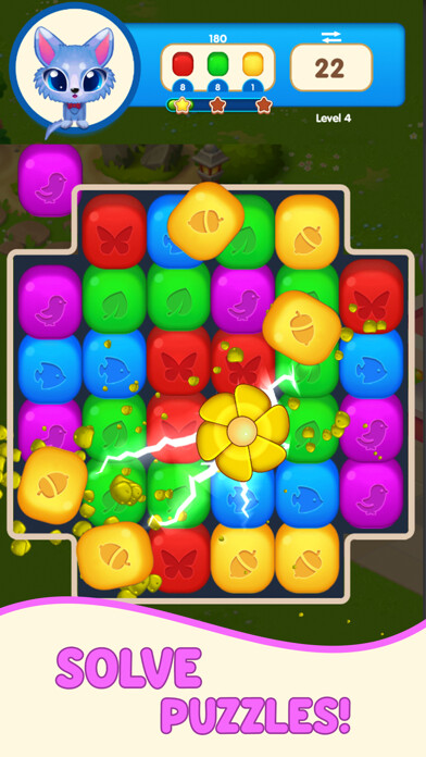 Emulate iPhone app Pop Match Fever : Match Game using MyAndroid Emulate iPhone app Pop Match Fever : Match Game using MyAndroid