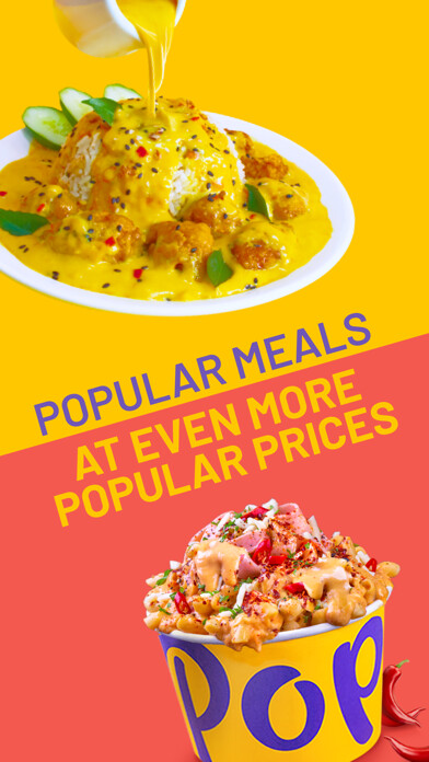 Emulate iPhone app Pop Meals - food delivery using MyAndroid Emulate iPhone app Pop Meals - food delivery using MyAndroid