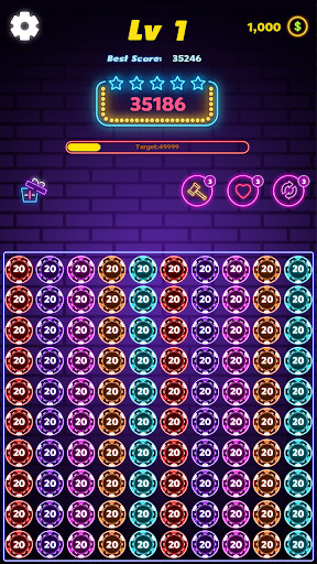 Run android online APK POP Neon Star - Fantastic Tap! from MyAndroid or emulate POP Neon Star - Fantastic Tap! using MyAndroid