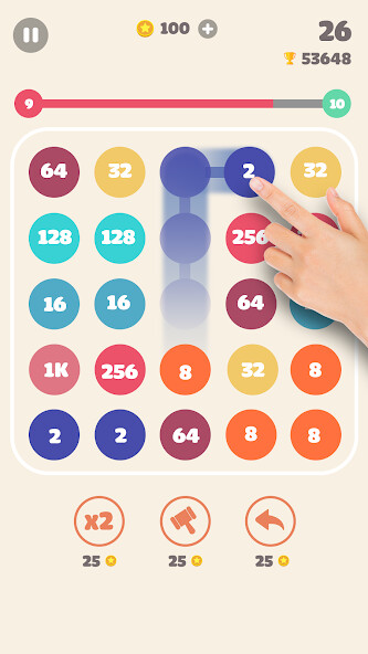 Run android online APK Pop n Pop: Connect Dots, Merge Numbers from MyAndroid or emulate Pop n Pop: Connect Dots, Merge Numbers using MyAndroid