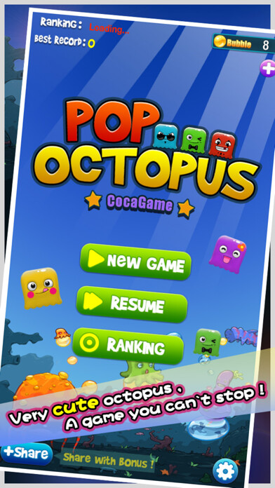 Emulate iPhone app Pop Octopus! using MyAndroid