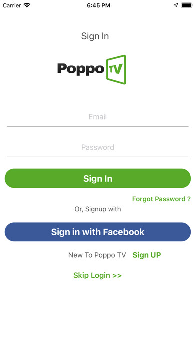 Emulate iPhone app POPPO TV using MyAndroid Emulate iPhone app POPPO TV using MyAndroid