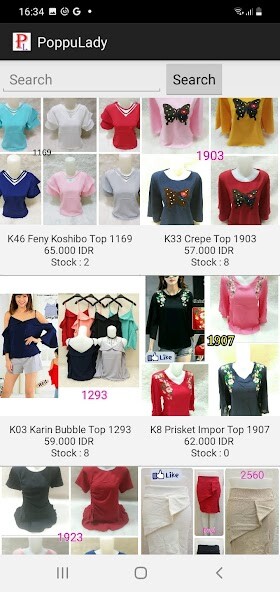 Run android online APK Poppulady fashion from MyAndroid or emulate Poppulady fashion using MyAndroid