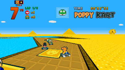 Emulate iPhone app Poppy Kart using MyAndroid