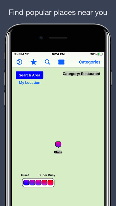 Emulate iPhone app Pop Queue using MyAndroid