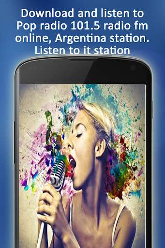 Run android online APK Pop radio 101.5 radio fm online, station Argentina from MyAndroid or emulate Pop radio 101.5 radio fm online, station Argentina using MyAndroid