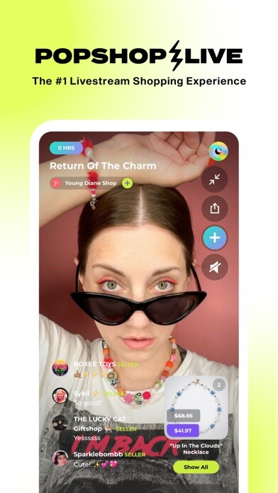 Emulate iPhone app Popshop Live - Video Shopping using MyAndroid Emulate iPhone app Popshop Live - Video Shopping using MyAndroid