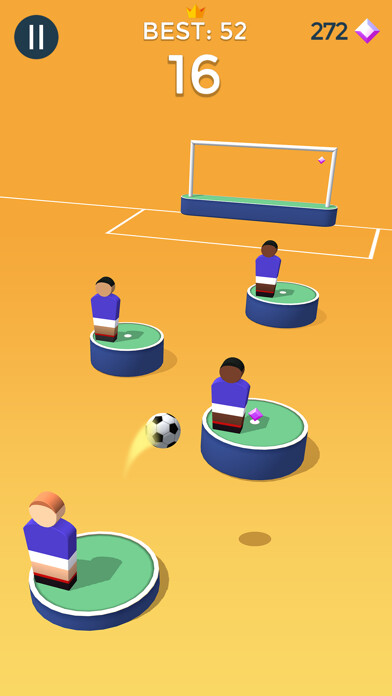 Emulate iPhone app Pop Shot! Soccer using MyAndroid
