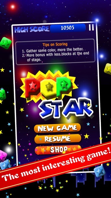 Emulate iPhone app PopStar!-stars crush using MyAndroid Emulate iPhone app PopStar!-stars crush using MyAndroid