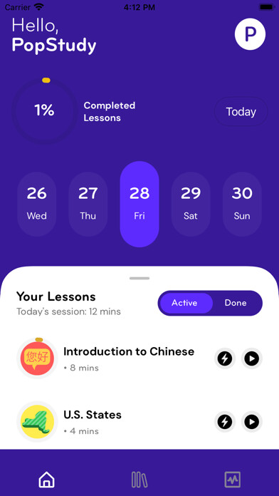 Emulate iPhone app PopStudy using MyAndroid Emulate iPhone app PopStudy using MyAndroid