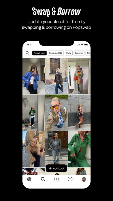 Emulate iPhone app Popswap - Swap fashion using MyAndroid