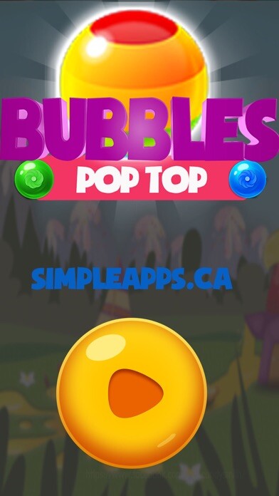 Emulate iPhone app Pop Top Bubbles using MyAndroid