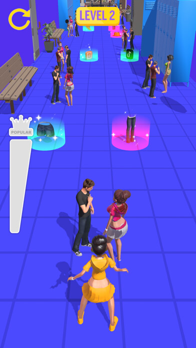 Emulate iPhone app Popular Girls High - Life Game using MyAndroid Emulate iPhone app Popular Girls High - Life Game using MyAndroid