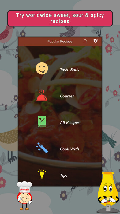 Emulate iPhone app Popular Recipes SMART CookBook using MyAndroid Emulate iPhone app Popular Recipes SMART CookBook using MyAndroid