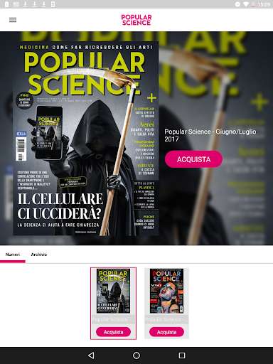 Run android online APK Popular Science Italia from MyAndroid or emulate Popular Science Italia using MyAndroid