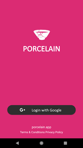 Run android online APK Porcelain from MyAndroid or emulate Porcelain using MyAndroid