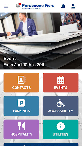 Run android online APK Pordenone Fiere from MyAndroid or emulate Pordenone Fiere using MyAndroid