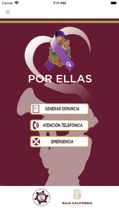 Emulate iPhone app Por Ellas using MyAndroid