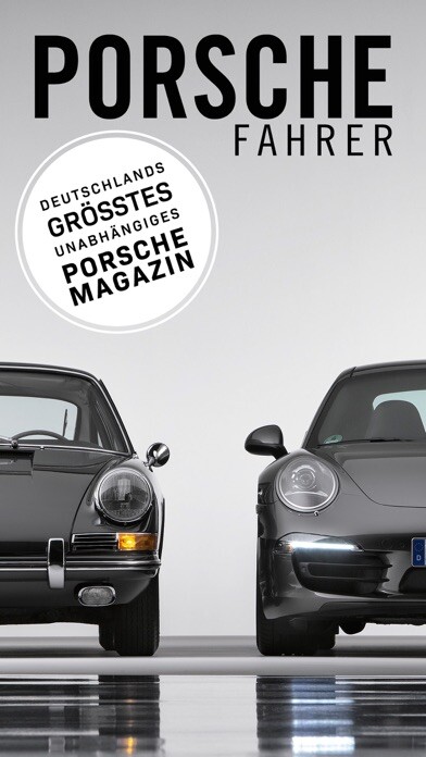 Emulate iPhone app PORSCHE FAHRER Magazin using MyAndroid