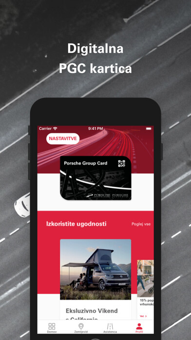 Emulate iPhone app Porsche Group Card using MyAndroid Emulate iPhone app Porsche Group Card using MyAndroid