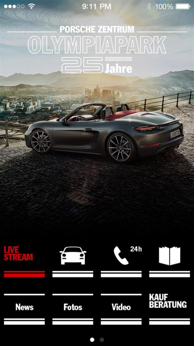 Emulate iPhone app Porsche Times Olympiapark using MyAndroid Emulate iPhone app Porsche Times Olympiapark using MyAndroid