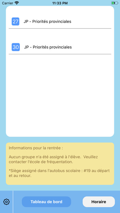 Emulate iPhone app Portail lve CECCE using MyAndroid