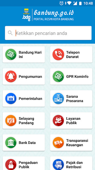 Run android online APK Portal Bandung from MyAndroid or emulate Portal Bandung using MyAndroid