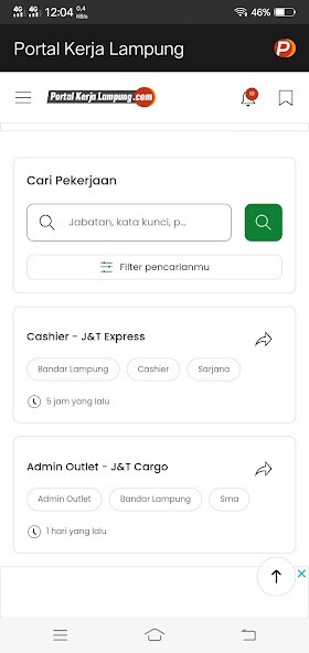 Run android online APK Portal Kerja Lampung from MyAndroid or emulate Portal Kerja Lampung using MyAndroid Run android online APK Portal Kerja Lampung from MyAndroid or emulate Portal Kerja Lampung using MyAndroid