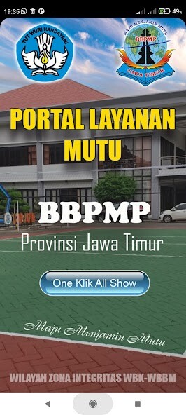 Run android online APK Portal Mutu BBPMP Jatim from MyAndroid or emulate Portal Mutu BBPMP Jatim using MyAndroid