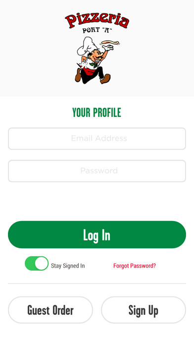 Emulate iPhone app Port “A” Pizzeria using MyAndroid Emulate iPhone app Port “A” Pizzeria using MyAndroid