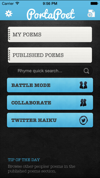 Emulate iPhone app PortaPoetFree using MyAndroid Emulate iPhone app PortaPoetFree using MyAndroid