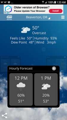 Emulate Android APK Portlands CW32 Weather Emulate Android APK Portlands CW32 Weather