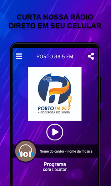 Run android online APK Porto 88.5 FM from MyAndroid or emulate Porto 88.5 FM using MyAndroid