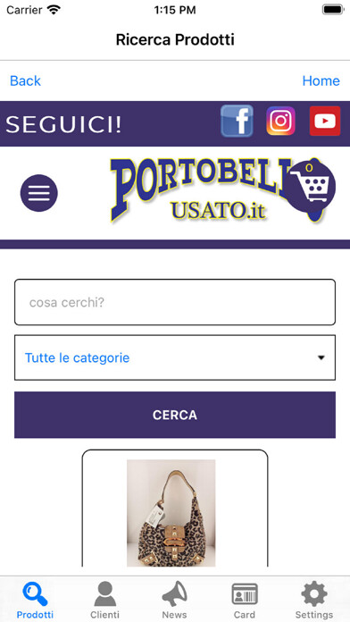 Emulate iPhone app Portobello Usato using MyAndroid Emulate iPhone app Portobello Usato using MyAndroid