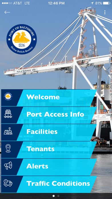 Emulate iPhone app Port of Baltimore using MyAndroid Emulate iPhone app Port of Baltimore using MyAndroid