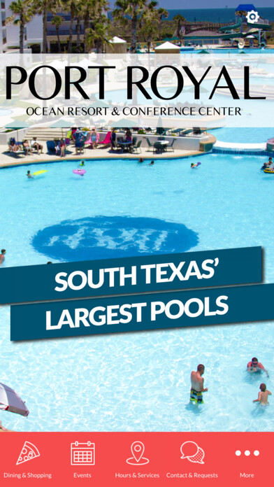 Emulate iPhone app Port Royal Ocean Resort using MyAndroid