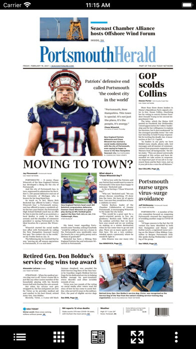 Emulate iPhone app Portsmouth Herald eEdition using MyAndroid Emulate iPhone app Portsmouth Herald eEdition using MyAndroid
