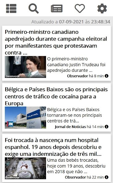 Run android online APK Portugal ao Minuto from MyAndroid or emulate Portugal ao Minuto using MyAndroid