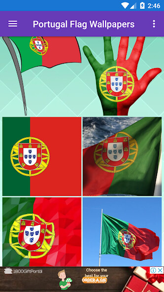Run android online APK Portugal Flag Wallpaper: Flags from MyAndroid or emulate Portugal Flag Wallpaper: Flags using MyAndroid