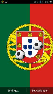Emulate Android APK Portugal Football Wallpaper