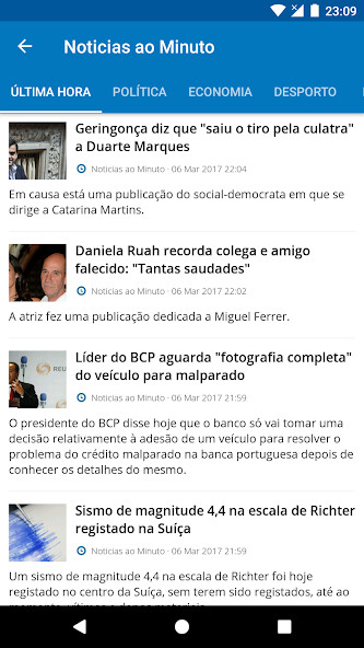 Run android online APK Portugal News from MyAndroid or emulate Portugal News using MyAndroid