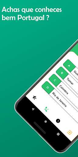 Run android online APK Portugal Quiz - o grande Quiz de Cultura Geral from MyAndroid or emulate Portugal Quiz - o grande Quiz de Cultura Geral using MyAndroid