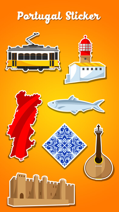 Emulate iPhone app Portugal Stickers using MyAndroid Emulate iPhone app Portugal Stickers using MyAndroid