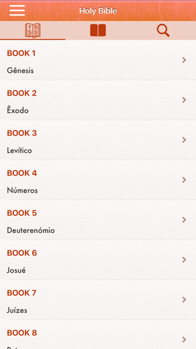 Emulate iPhone app Portuguese Bible - Bíblia using MyAndroid