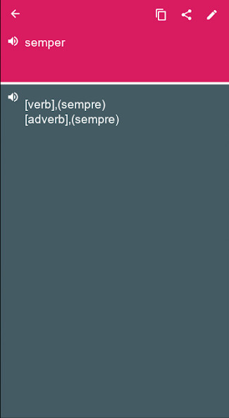 Run android online APK Portuguese - Latin Dictionary  translator (Dic1) from MyAndroid or emulate Portuguese - Latin Dictionary  translator (Dic1) using MyAndroid